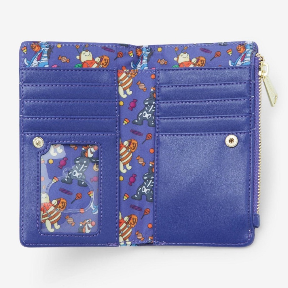 Loungefly Disney Winnie The Pooh Characters Trick-Or-Treat Wallet Boxlunch - Picture 3 of 3